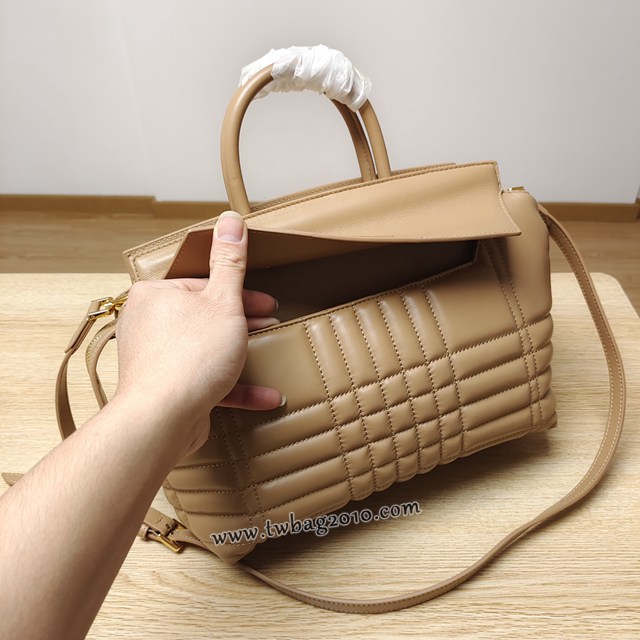Burberry專門店新款小羊皮手提包 巴寶莉手拎肩背全皮女包 yxb1303